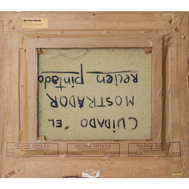 Impressionist Harbour Scene, 1960s, Oil on Canvas, Framed For Sale - Image 7 of 10