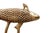 Rustic Brass Fish Wall Hooks For Sale - Image 3 of 4