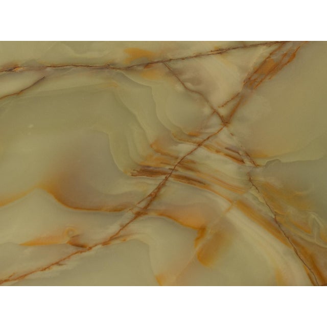 Gemstone Onyx Coffee Table, 1960s For Sale - Image 7 of 9