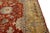 Textile Modern Mahal Handmade Terracotta Oversize Wool Rug With Floral Motif For Sale - Image 7 of 10