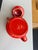 Vintage Warchtersbach cherry red tea pot. Made in West Germany in the 1960-70s .It is made from high-fired ceramic...