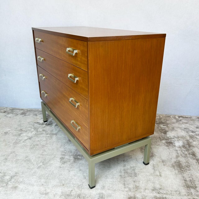 Vintage Limba Afrormosia Chest of Drawers by Leslie Dandy for G-Plan, 1950s For Sale - Image 13 of 16