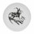 Vintage Spanish Bidasoa Bullfighting Porcelain Plates by Antonio Casero Set of 8 For Sale - Image 4 of 11