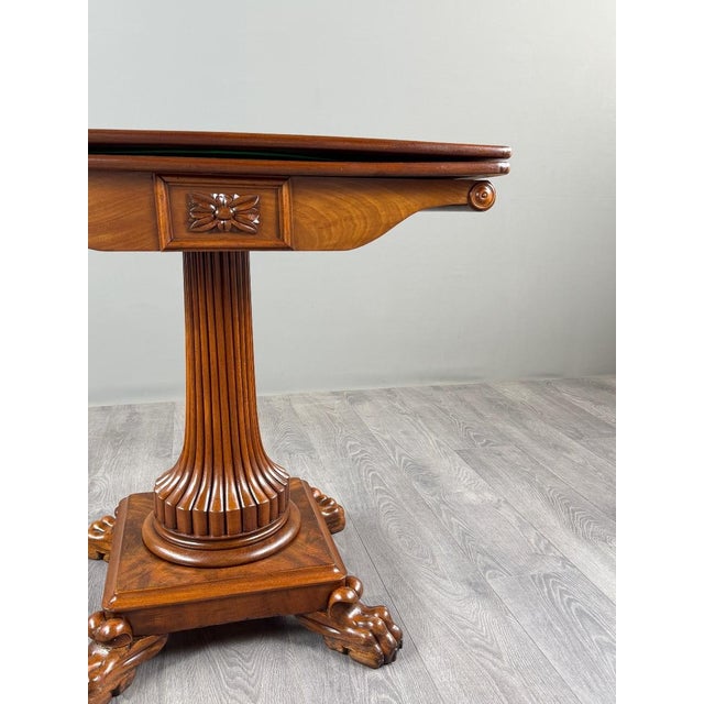 19th Century 19th Century Mahogany Games Table For Sale - Image 5 of 12