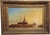Lorenzo Butti, Nature with Fishermen and Boats, Oil on Canvas, Framed For Sale - Image 6 of 6