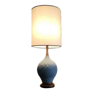 1958 Quartite Creative Corp. Atomic Popcorn Chalkware Table Lamp For Sale