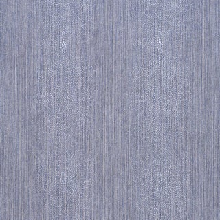 Sample - Schumacher Carlisle Wallcovering In Blue For Sale