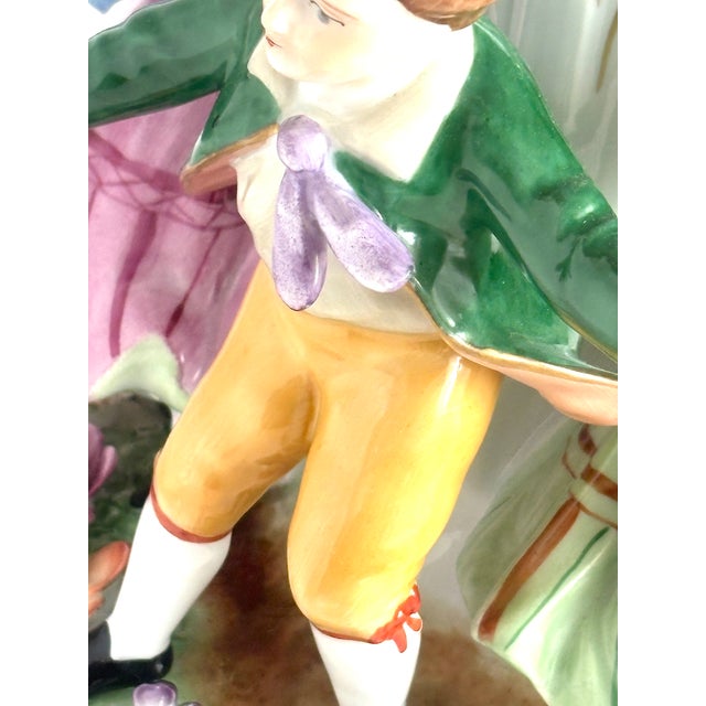 Porcelain Lithophane Table Lamp, 1950s For Sale - Image 9 of 18