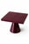 Contemporary Popzlle Side Table in Bordeaux Lacquer by Alexandre Ligios For Sale - Image 3 of 7