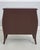 Italian Style Burl Wood Bombe Painted Commode Chest For Sale - Image 17 of 17