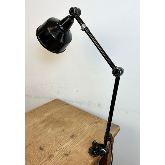 Metal Industrial Desk or Wall Lamp by Curt Fischer for Midgard, 1930s For Sale - Image 7 of 18