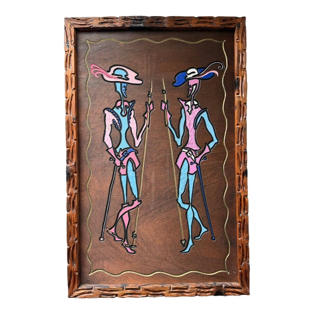 1970s Witco Style Wall Art For Sale