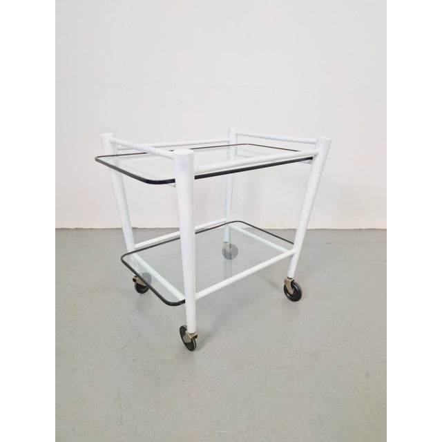 Mid-Century Modern Mid-Century Serving Trolley by Cees Braakman for UMS Pastoe, 1950 For Sale - Image 3 of 7