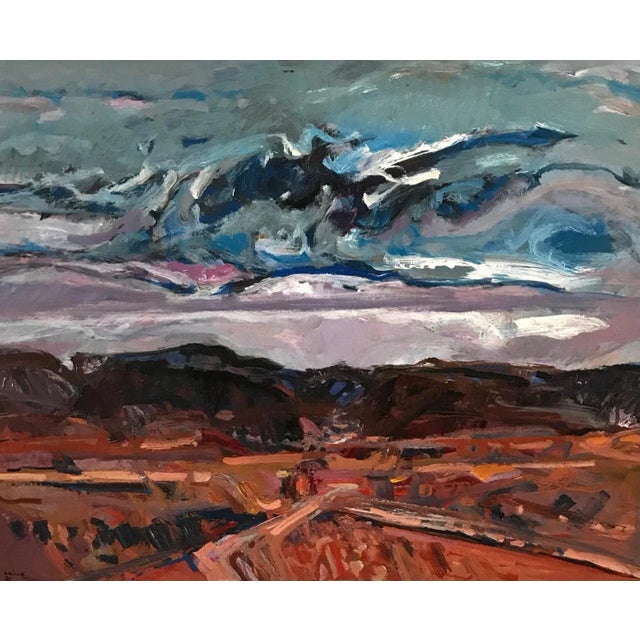 Jean Krillé, Tableau No. 83, Oil on Wood, 1985 For Sale - Image 8 of 8