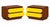 Pair of Vintage Post-Modern Wooden Nightstands For Sale - Image 4 of 5