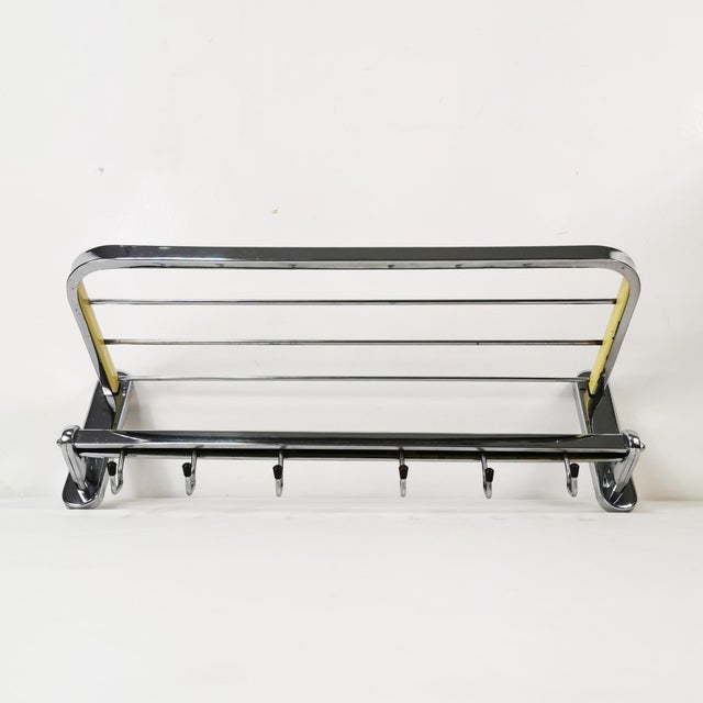 Bauhaus Wall Hanger, Czechoslovakia, 1950s For Sale - Image 10 of 13