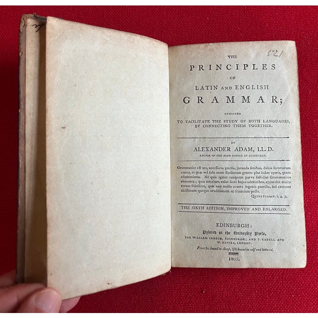 Fine Leather Bindings - Antique Books - 4 Volumes For Sale - Image 12 of 13