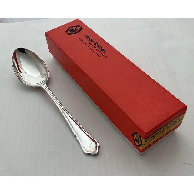 1980s Set of 12 Dessert Spoon, Du Barry For Sale - Image 16 of 18