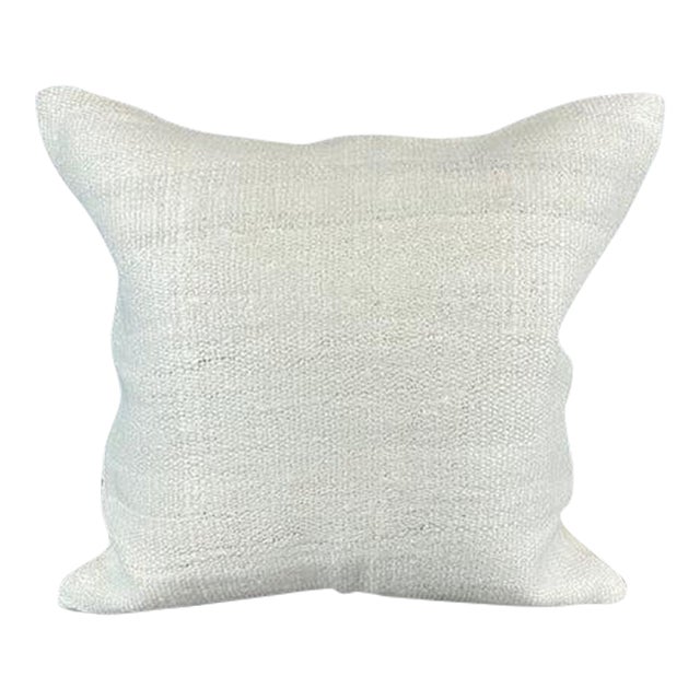 Turkish Cushion Natural Grayish White Pillow Cushion Cover For Sale