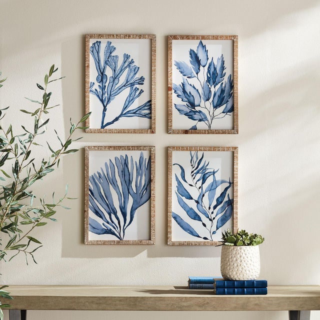 Arts & Crafts Marine Prints, Set Of 4 For Sale - Image 3 of 5
