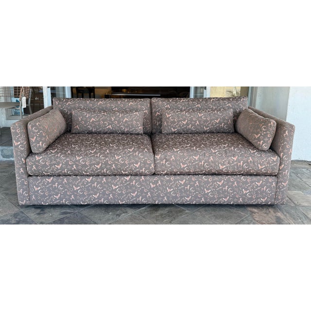 Design Plus Gallery presents the Laguna Sofa with Holland & Sherry Quilted Folklore Upholstery from C & L Designs. You...