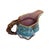 Early 20th Century Yellow and Blue Cottage Majolica Jug For Sale In Austin - Image 6 of 8