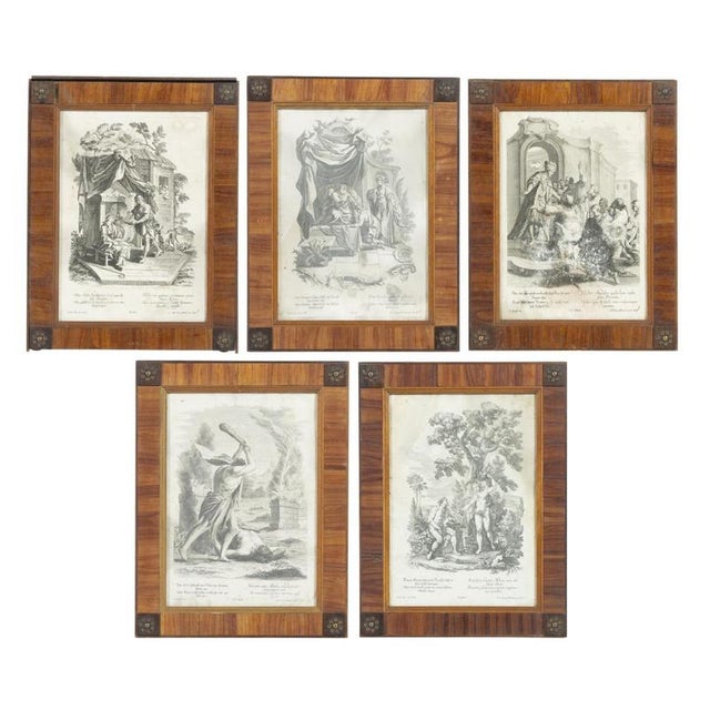 Religious Scenes, Engravings, 1920s, Set of 5 For Sale - Image 6 of 6