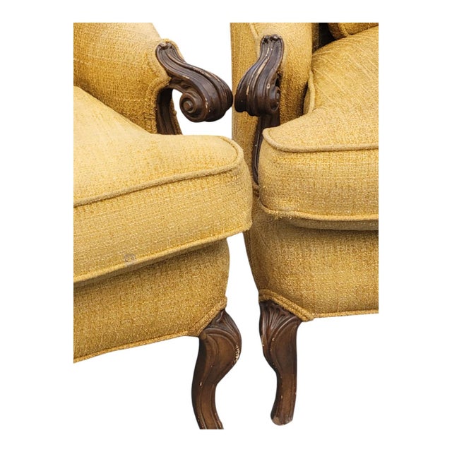 Mid 20th Century Pair of Mid-Century Modern American Club Chairs For Sale - Image 15 of 18