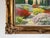 Green 1990's Joe Yu Impressionist Garden Entrance Landscape Oil on Canvas Painting – Framed For Sale - Image 8 of 12