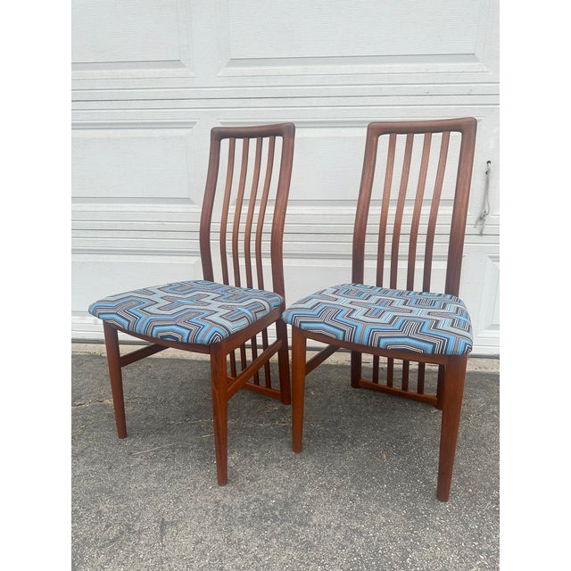 Kai Kristiansen Kai Kristiansen Chairs- Pair For Sale - Image 4 of 8