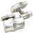 1990s Georg Jensen Estate Bambo Cufflinks Sterling Silver, 2 Pieces For Sale