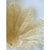 Venetian Amber Leaves Graniglia Murano Glass Flush Mount by Simoeng for Simoeng For Sale - Image 6 of 9