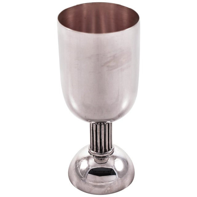 Contemporary Sterling Wine Cup For Sale In New York - Image 6 of 6