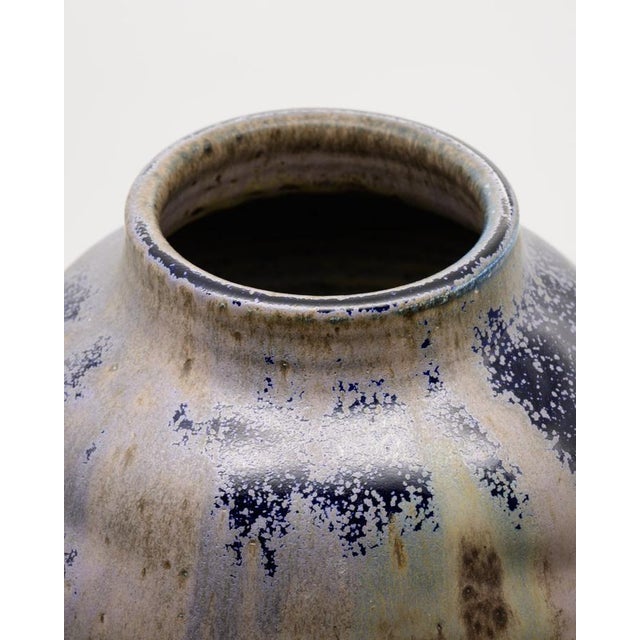 Studio Ceramic Vase by Daniel Achermann, Early 1990s For Sale - Image 9 of 11