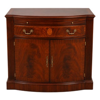 Henkel Harris Mahogany Bow Front Server For Sale