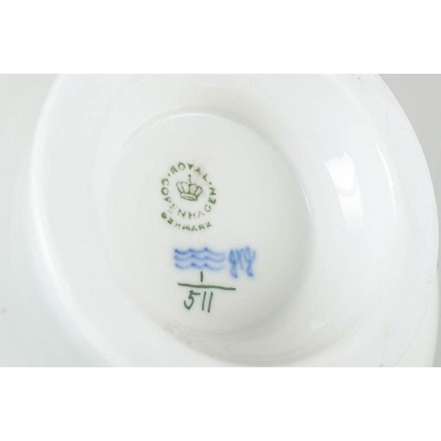 Vintage Porcelain Bowl from Royal Copenhagen, 1965 For Sale - Image 4 of 5