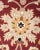 Traditional Mogul, One-of-a-Kind Hand-Knotted Area Rug in Red , 9' 2" x 12' 4" For Sale - Image 3 of 8