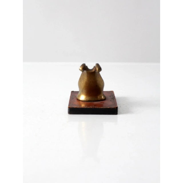 Rustic Vintage Italian Pipe Rest For Sale - Image 3 of 13