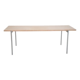 Vintage Coffee Table in Oak by Børge Hansen, 1970s For Sale
