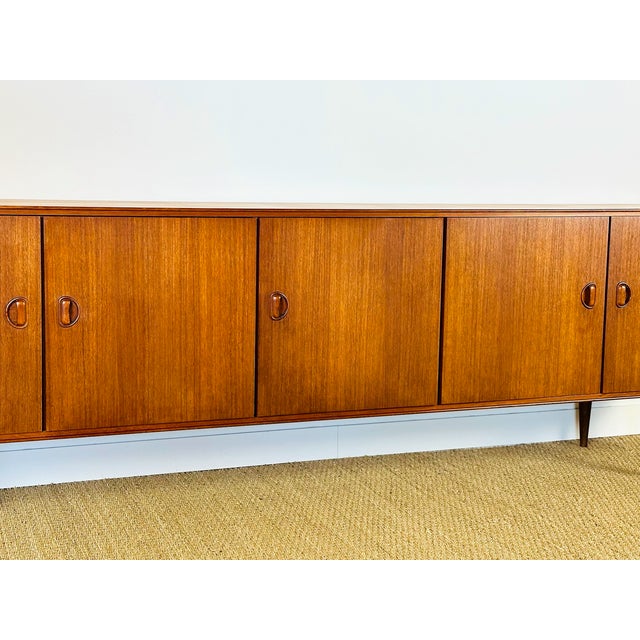 Brown Scandinavian Teak Sideboard by Fristho Franeker for Fristho, 1960s For Sale - Image 8 of 18