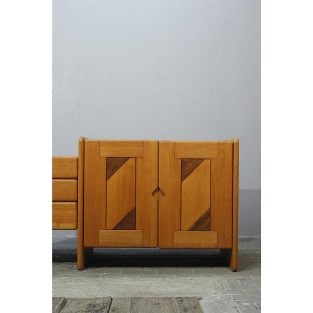 1990s Fagus Series Sideboard in Elm by Søren Nissen & Ebbe Gehl for Meubles Seltz, 1990s For Sale - Image 5 of 16
