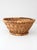 Late 20th Century Vintage Handwoven Round Basket For Sale - Image 5 of 9