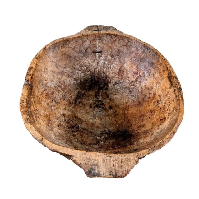 Mid 19th Century 19th Century French Wooden Dough Bow For Sale - Image 5 of 11