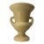 Buttercream Yellow Porcelain Vase For Sale