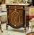 Bring timeless French sophistication into your home with this elegant French Louis XVI Accent Cabinet, masterfully...