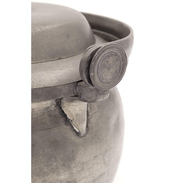 Gray Set of Three Pewter Porringers, Circa 1800 For Sale - Image 8 of 8