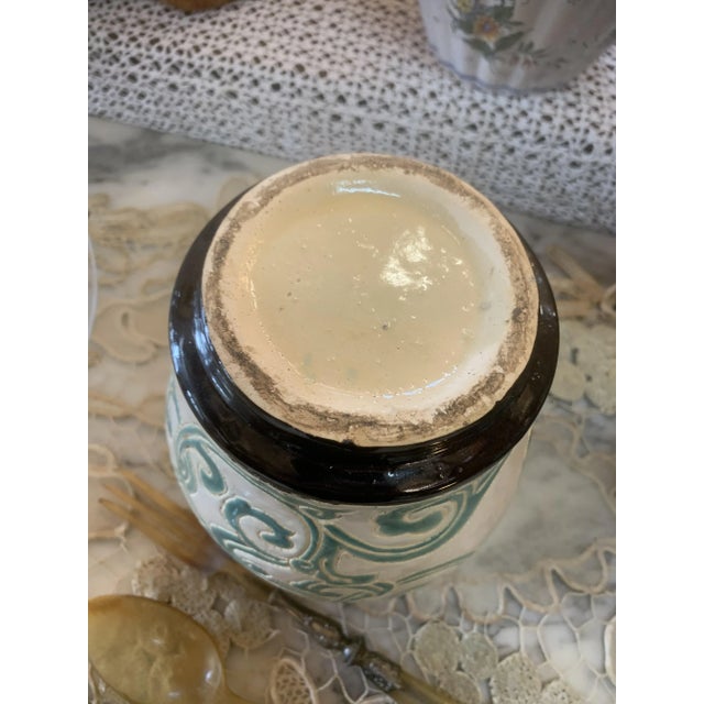 Art Deco Ceramic Vase, 1930s For Sale - Image 3 of 5