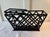 Black 1970s Mid Century Modern Metal Magazine Rack / Log Holder For Sale - Image 8 of 12