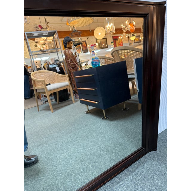 Wood New Brownstone Furniture Messina Wall Mirror For Sale - Image 7 of 12