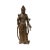 Chinese Brown Guan Yin Tara Bodhisattva Avalokitesvara Wood Statue For Sale - Image 9 of 9